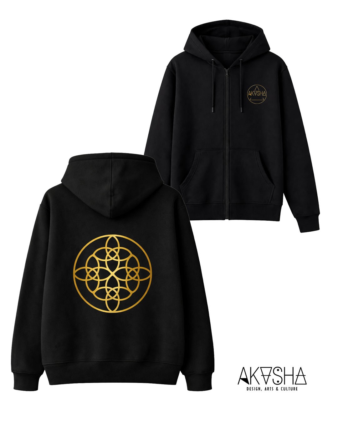 Flower of Unity | Akasha Designs Hoodie